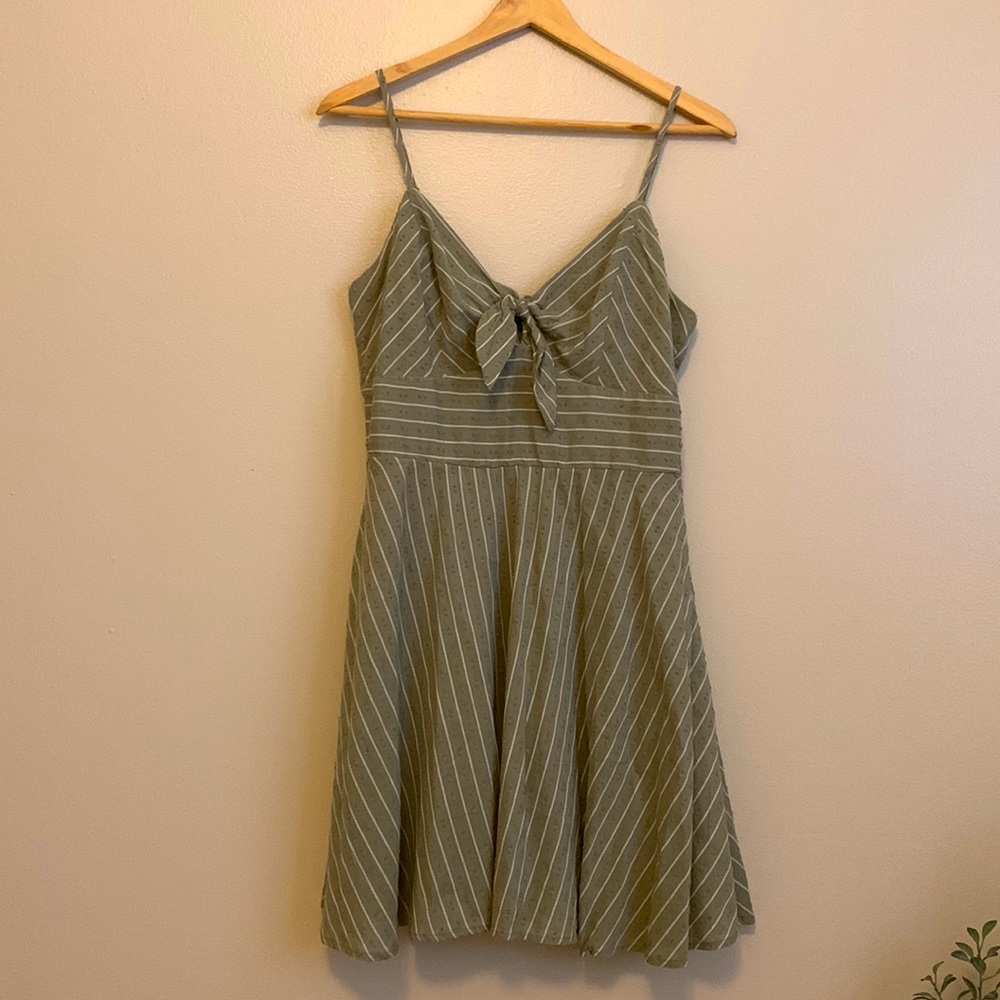 Sage green altard state dress!